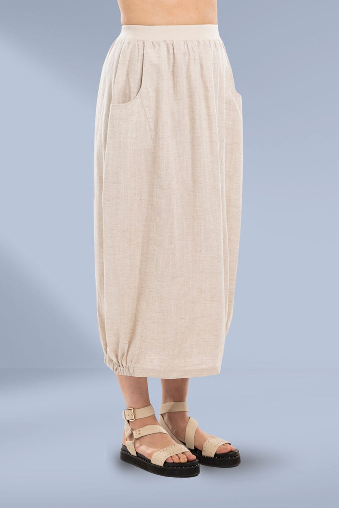 Mi Moso Ida Barrell Skirt Linen From BoxHill