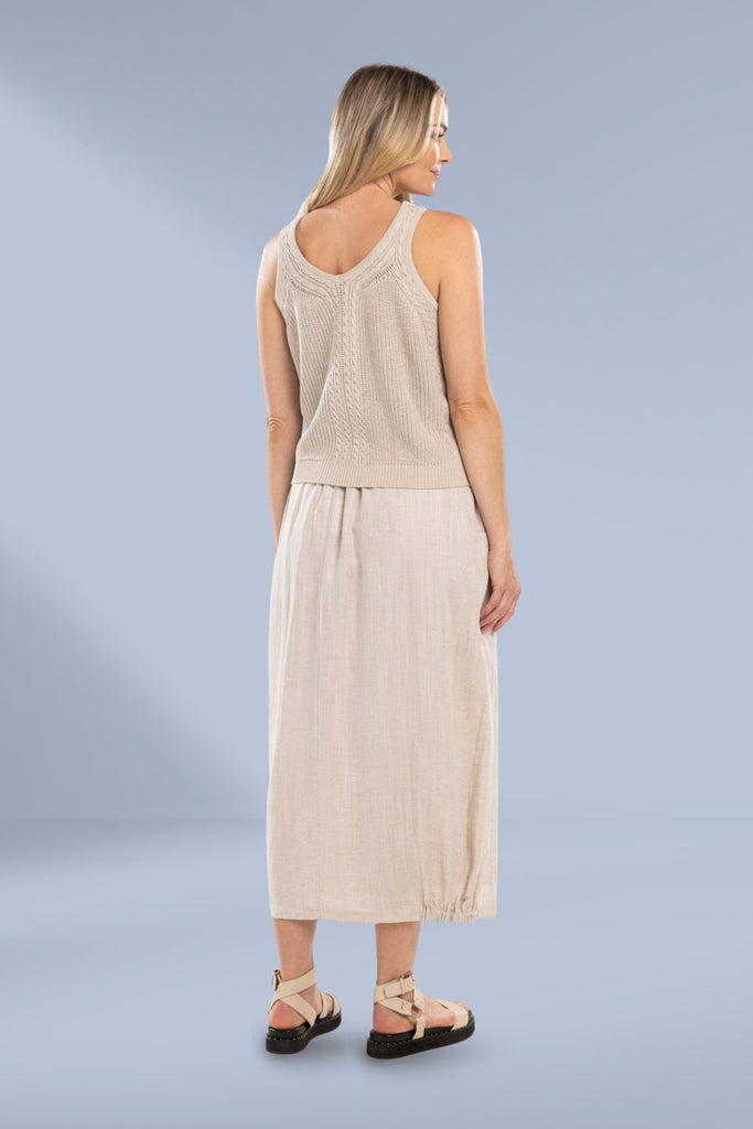 Mi Moso Ida Barrell Skirt Linen From BoxHill