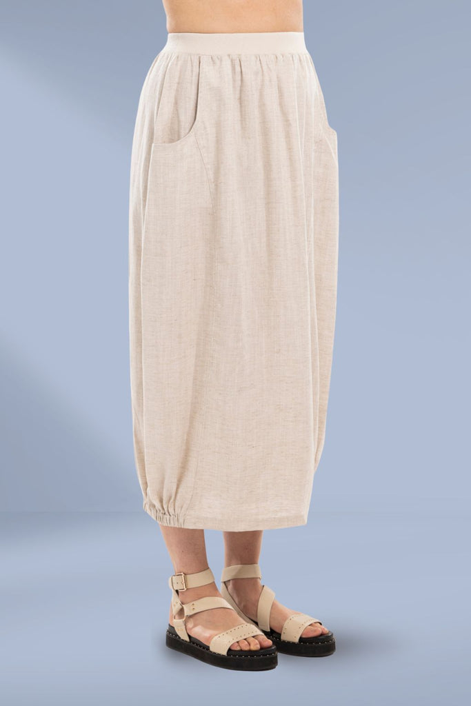 Mi Moso Ida Barrell Skirt Linen From BoxHill