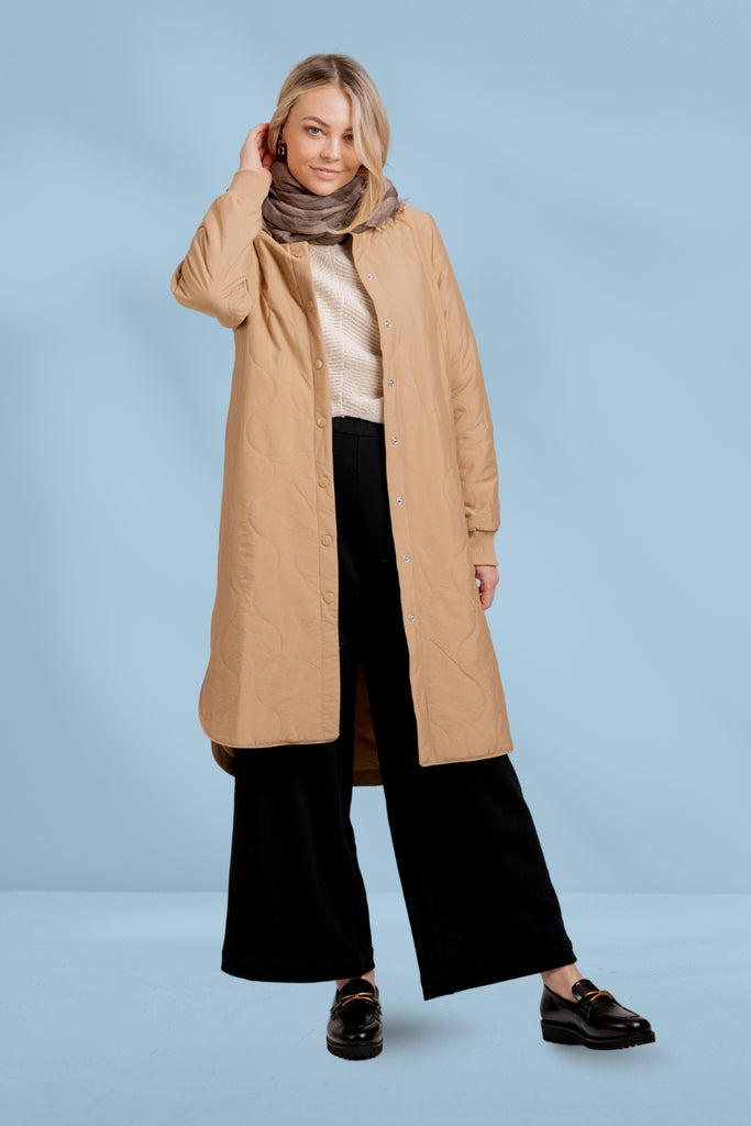 Mi Moso Sonya Coat Oat From BoxHill