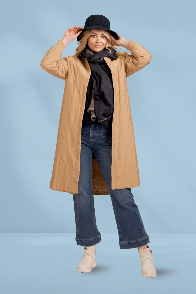 Mi Moso Sonya Coat Oat From BoxHill