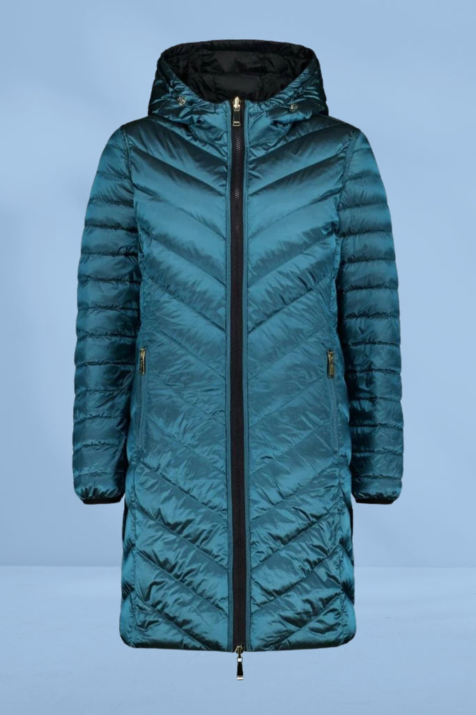 Moke Arnie Reversible Down Coat Black Empire From BoxHill