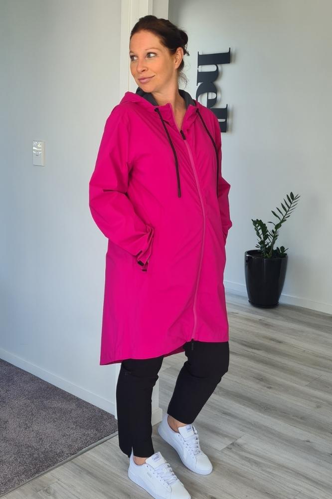 Moke Georgie Raincoat Fuchsia From BoxHill
