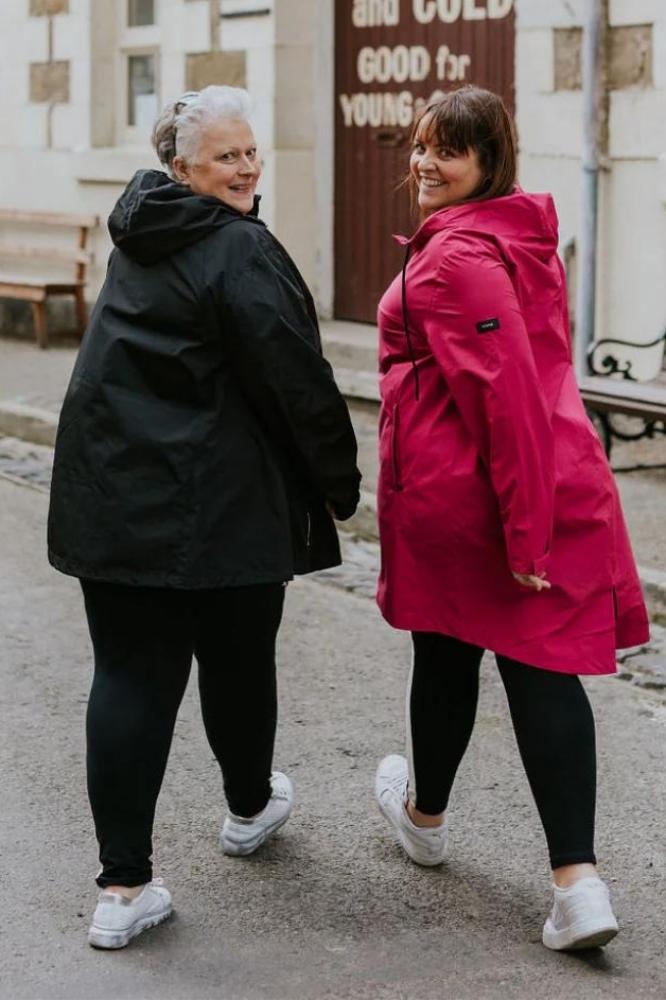Moke Georgie Raincoat Fuchsia From BoxHill