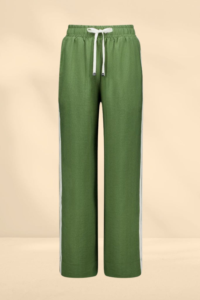 Moke Indiana Pants Dill From BoxHill