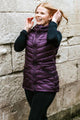 Moke Mary Claire Packable Vest Midnight Plum From BoxHill