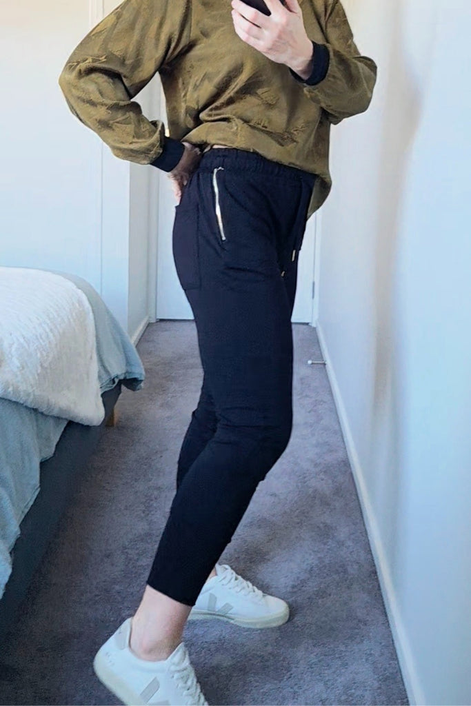 Moke Violet Pants Black From BoxHill