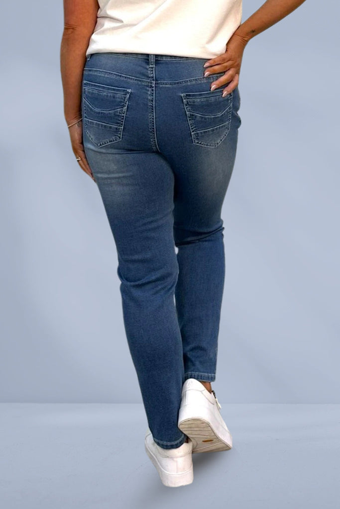 Monaco Jason Jeans Light Blue Wash From BoxHill