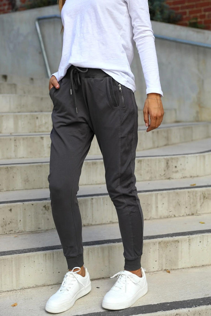 PRE-ORDER Monaco Rio Jogger Jeans Charcoal From BoxHill