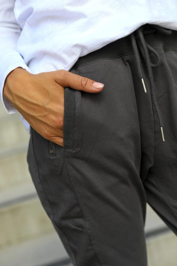 PRE-ORDER Monaco Rio Jogger Jeans Charcoal From BoxHill