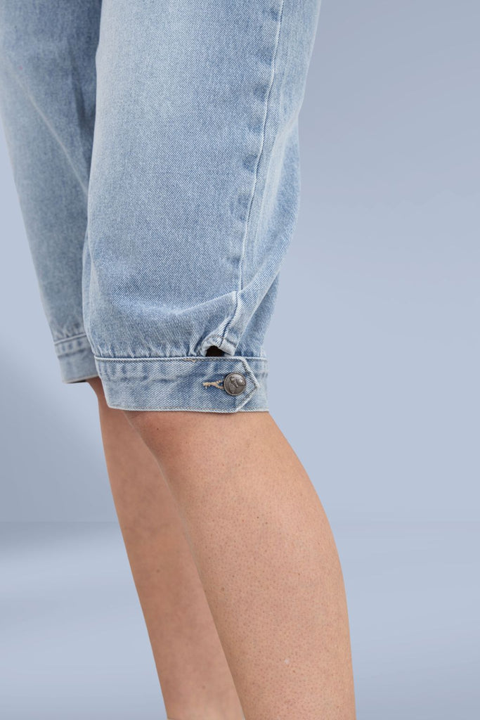 Moss Pedal Pusher Denim Blue From BoxHill