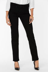 NYDJ Marilyn Straight Jeans Black From BoxHill