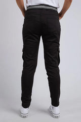 PRE-ORDER Elm Margo Cargo Joggers Black From BoxHill
