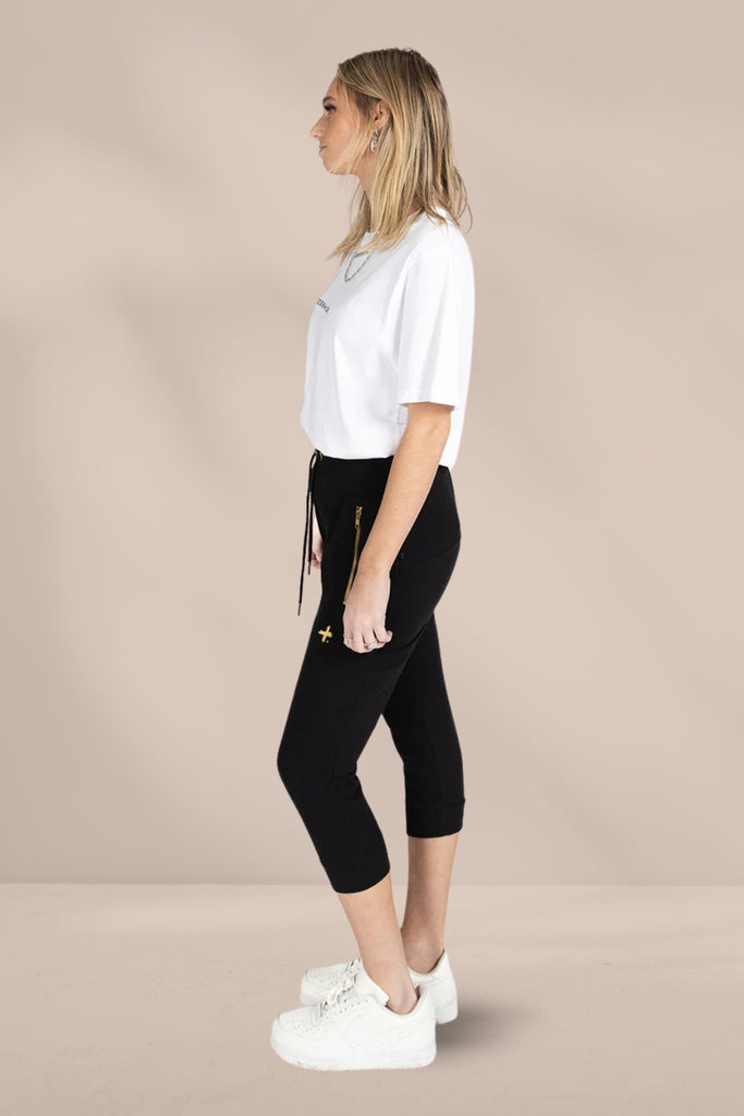 PRE-ORDER Federation Cut Trackies Lil Plus Black Gold From BoxHill