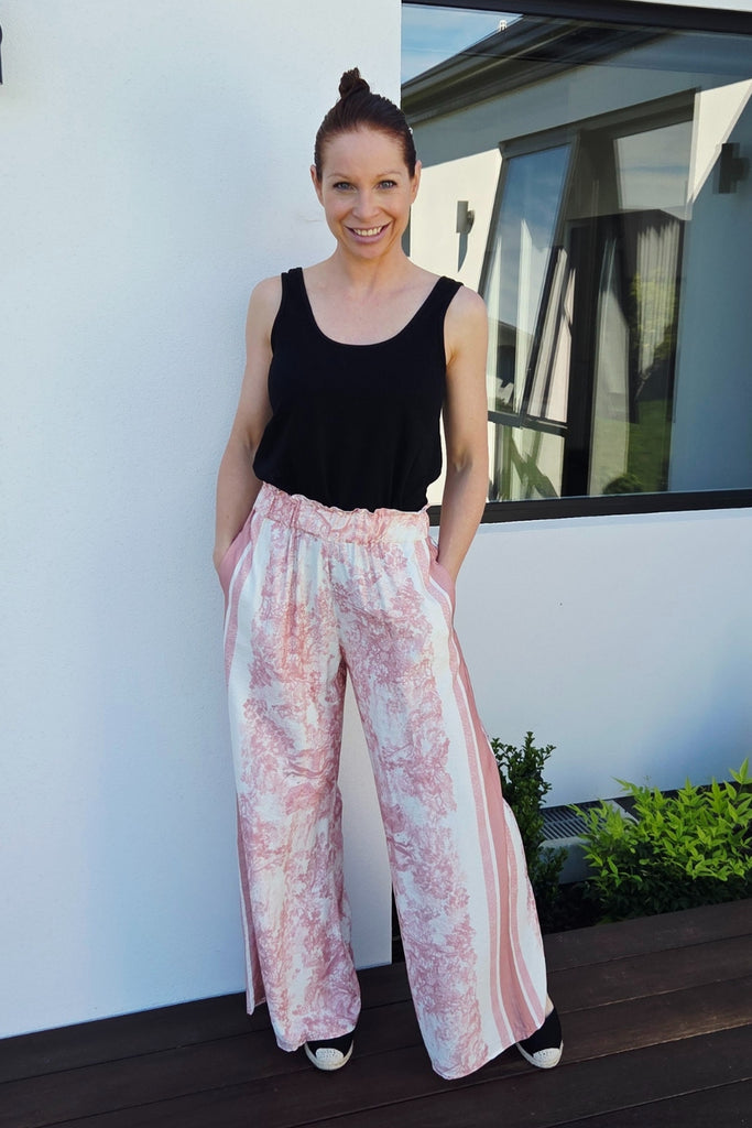 Federation Float Pants Pink From BoxHill