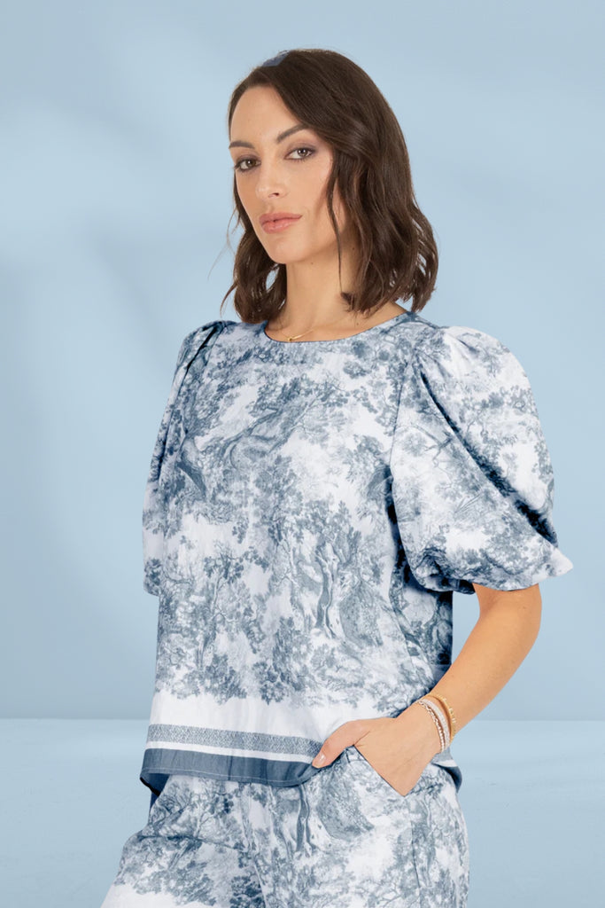 PRE-ORDER Federation Punch Top Navy From BoxHill