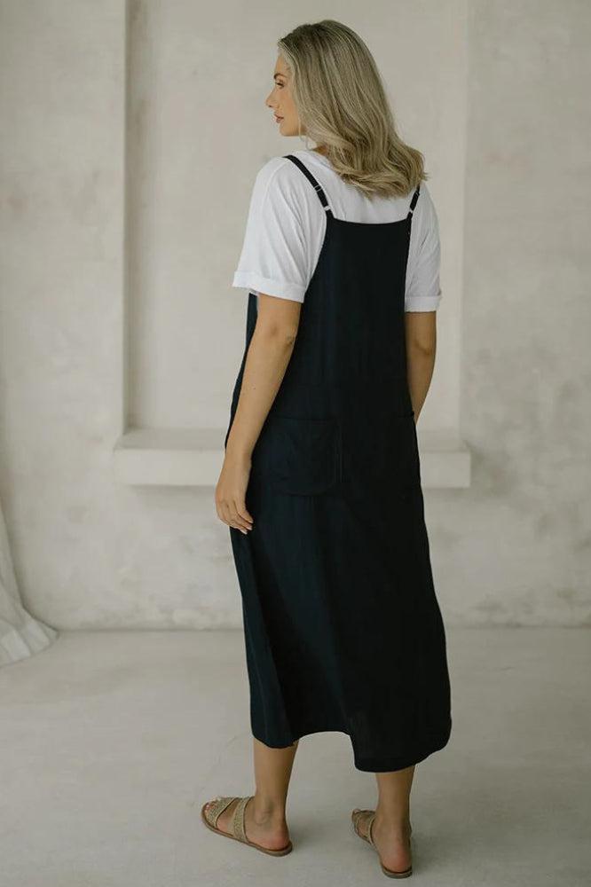 Freez Apron Dress Ink From BoxHill