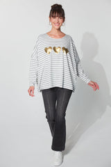 PRE-ORDER Haven Mala T Shirt Cloud Heart From BoxHill