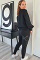PRE-ORDER Home-Lee Apartment Pants Black Matte X From BoxHill