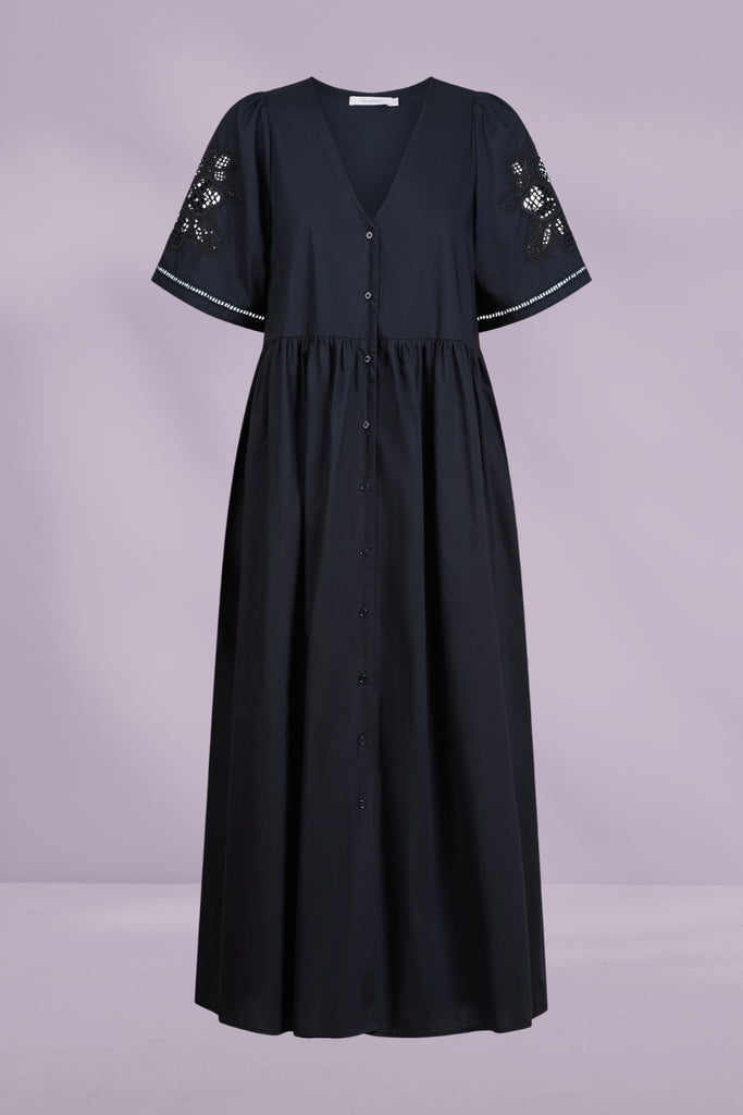 Isle of Mine Nilsa Dress Navy From BoxHill