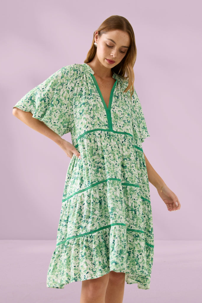 Isle of Mine Oline Dress Jasmine From BoxHill