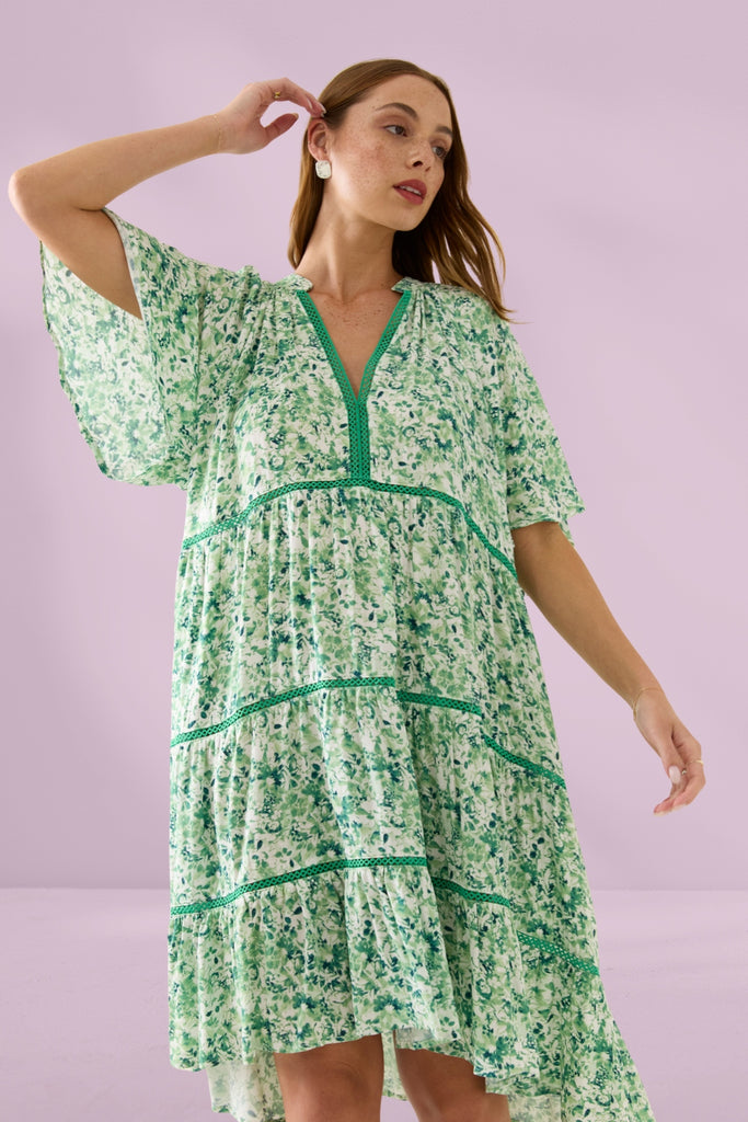 Isle of Mine Oline Dress Jasmine From BoxHill