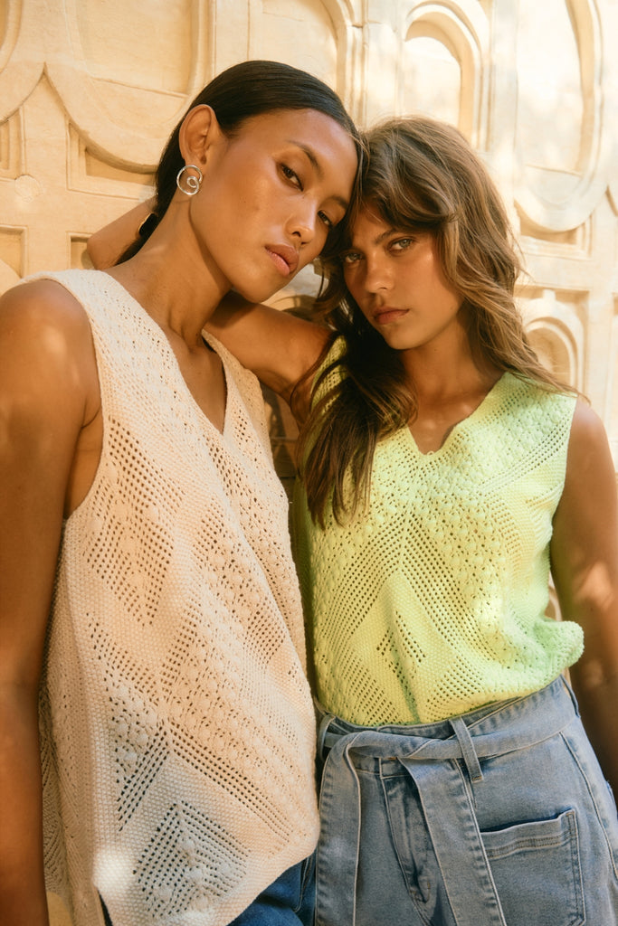 Isle of Mine Sylvie Top Lotus From BoxHill