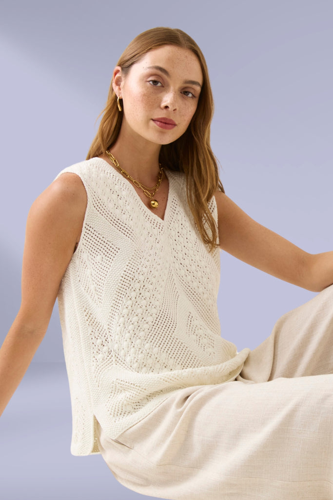 Isle of Mine Sylvie Top Lotus From BoxHill