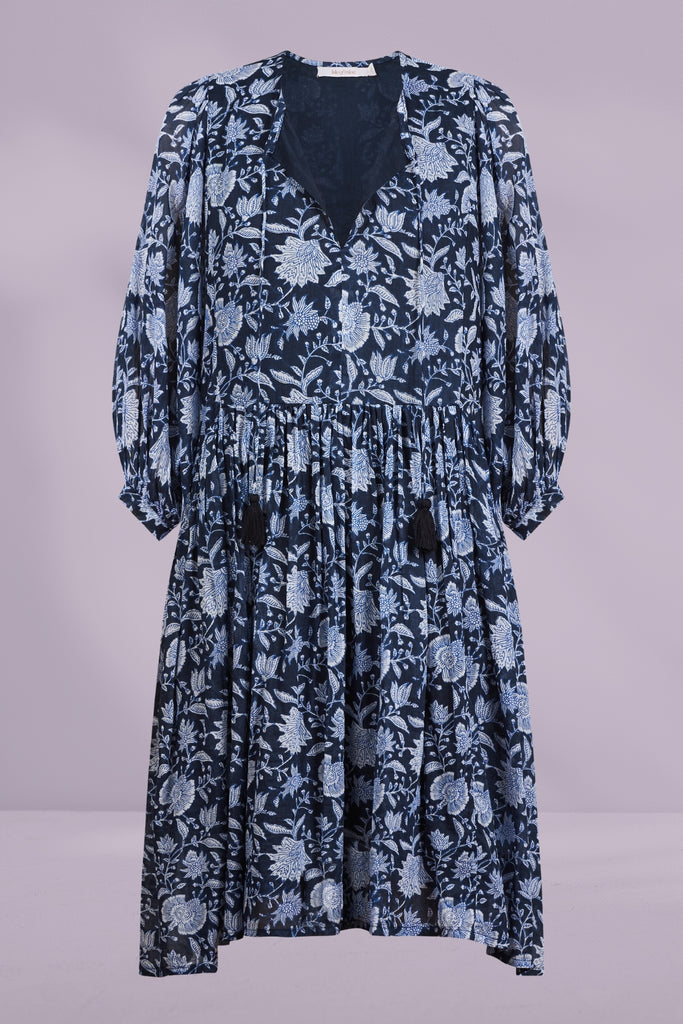 Isle of Mine Wilma Dress Navy From BoxHill