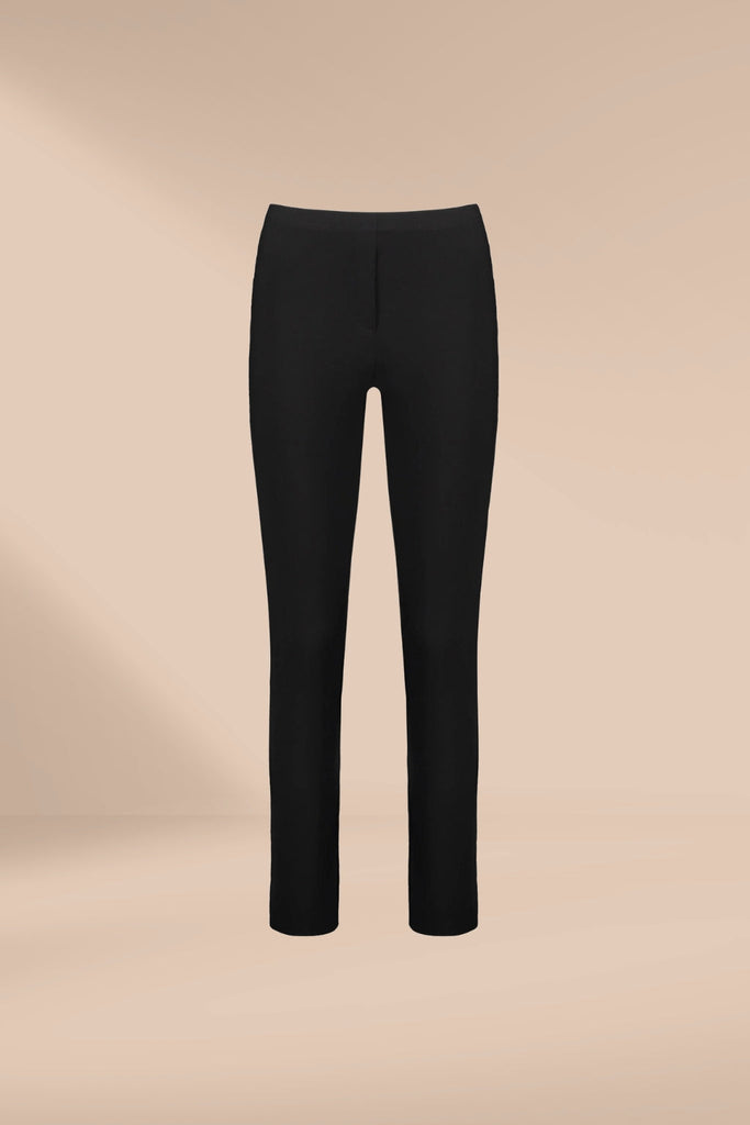 Paris Collection by Vassalli Paris Full Length Pants Black From BoxHill