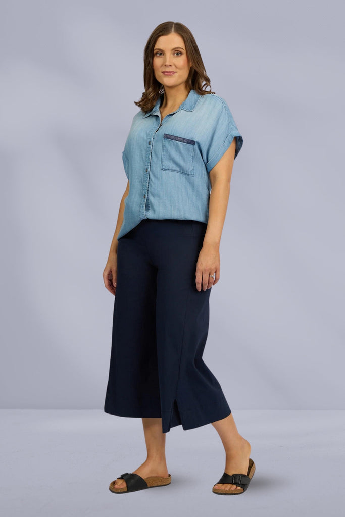 Paris Collection by Vassalli Paris Wide Leg Crop Pants Inka From BoxHill