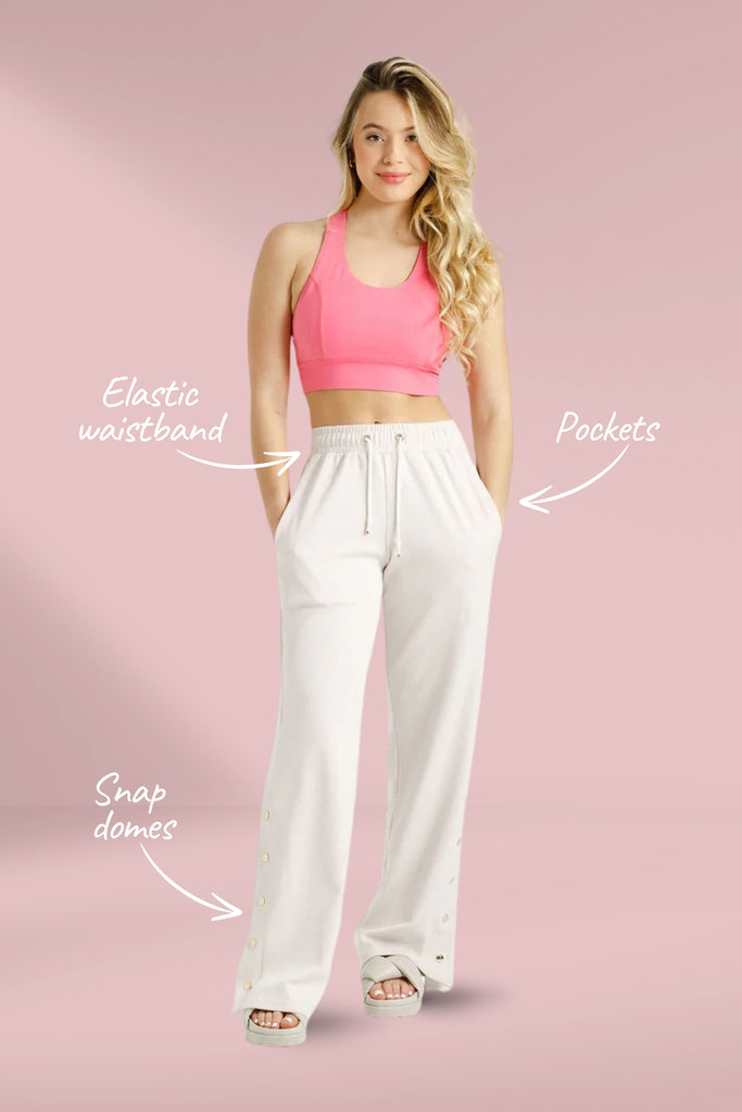 Rose Road Dome Pants Ivory From BoxHill