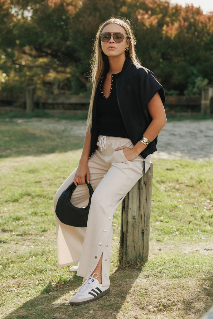 Rose Road Dome Pants Ivory From BoxHill