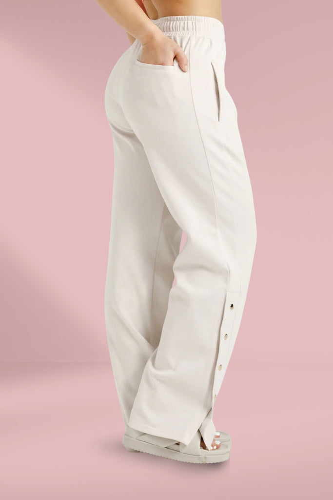 Rose Road Dome Pants Ivory From BoxHill