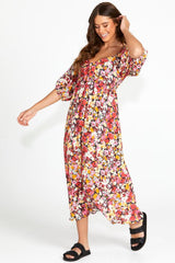 Sass Arabella Maxi Dress Flower Print From BoxHill