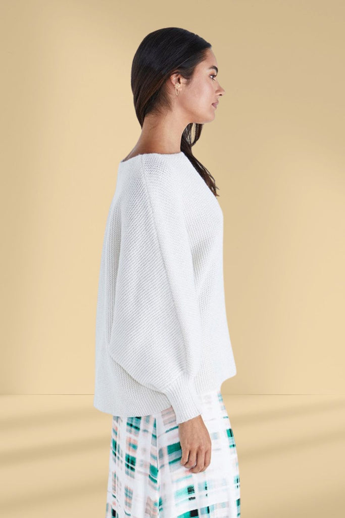 Sass Casey Knit Cream From BoxHill