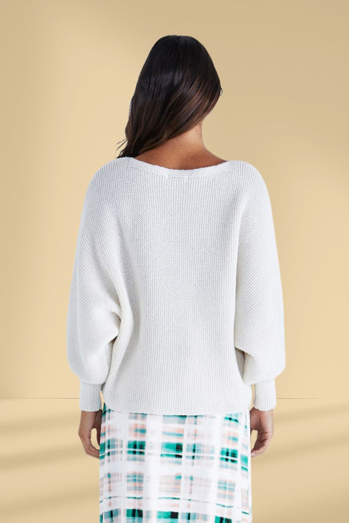 Sass Casey Knit Cream From BoxHill