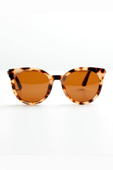 Sass Holly Sunglasses Peach Tortoiseshell One Size From BoxHill