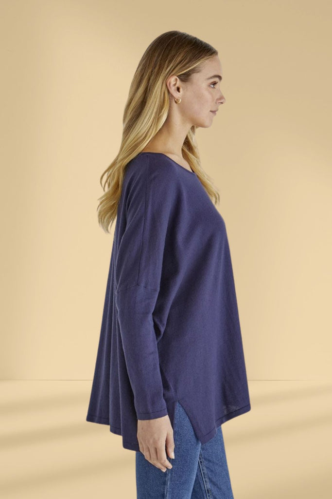 Sass Khaleesi Knit Navy From BoxHill