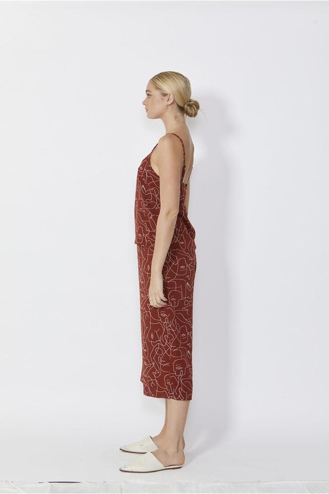 Sass Nidia Cami Rouge Print From BoxHill