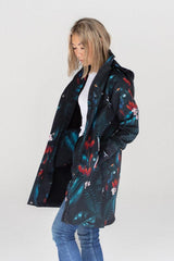 Scribbler Tui Luxe Fleece Bonded Long Coat From BoxHill