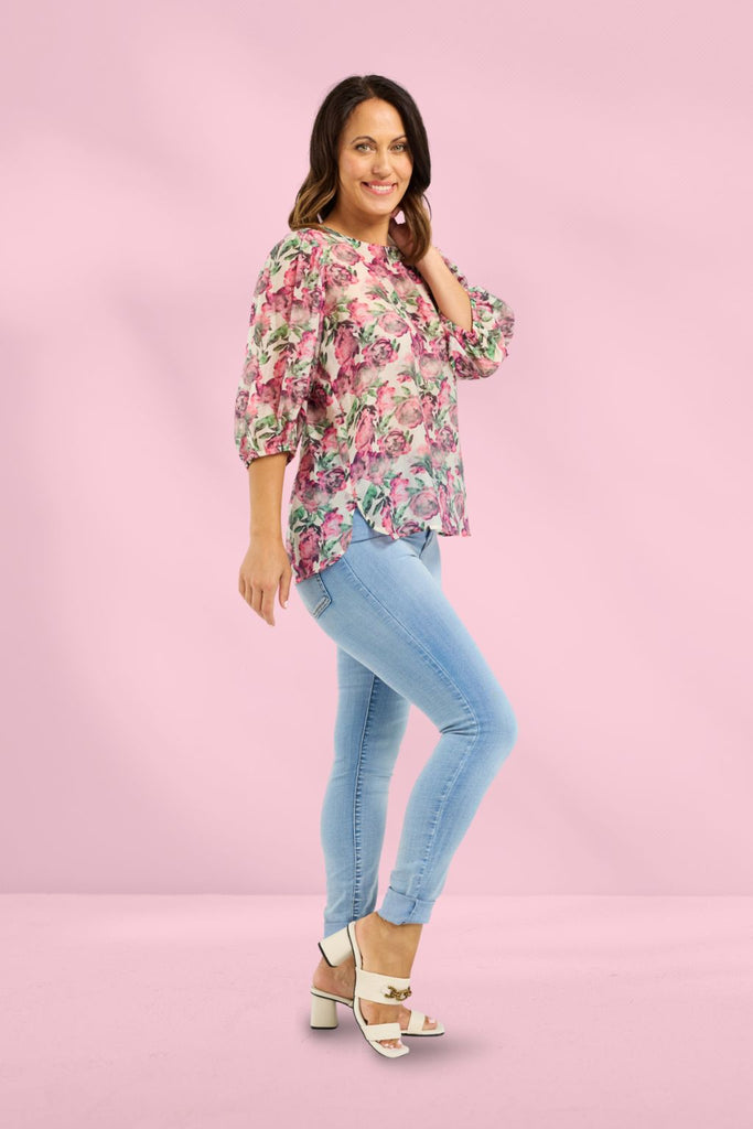 PRE-ORDER Seduce Ariel Top Rose Garden From BoxHill