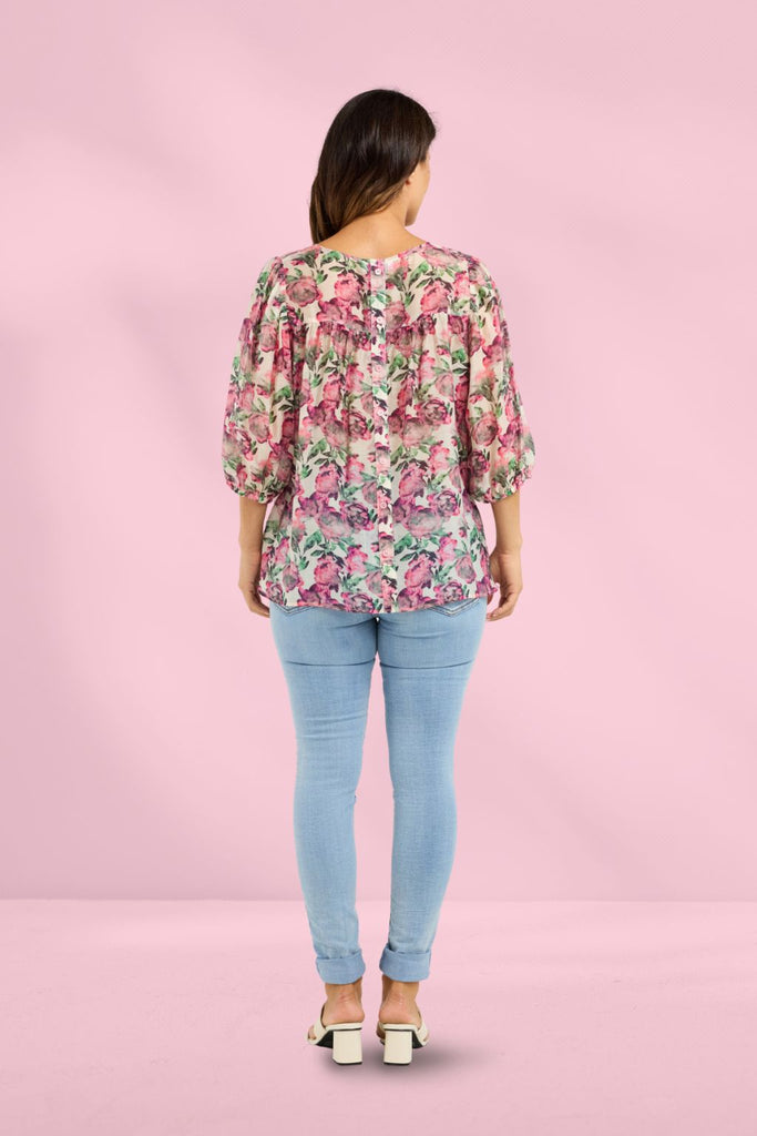 PRE-ORDER Seduce Ariel Top Rose Garden From BoxHill