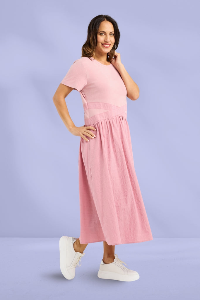 Seduce Delilah Dress Pink From BoxHill