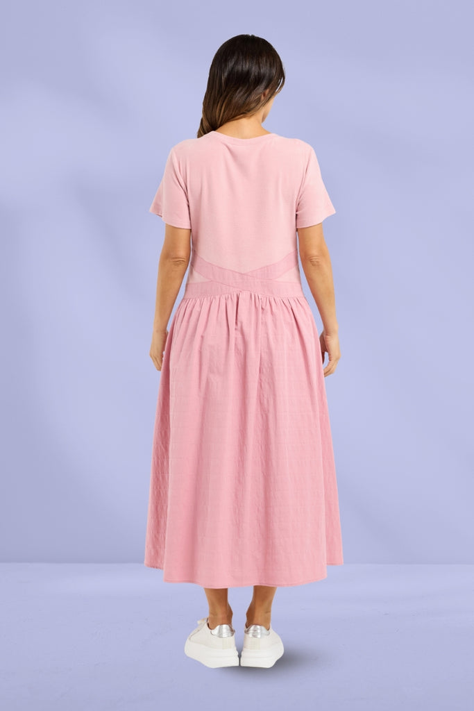 Seduce Delilah Dress Pink From BoxHill