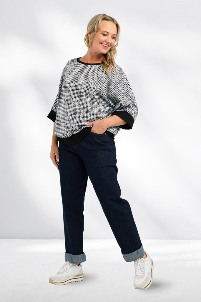 Seduce Florence Top Floral Check From BoxHill