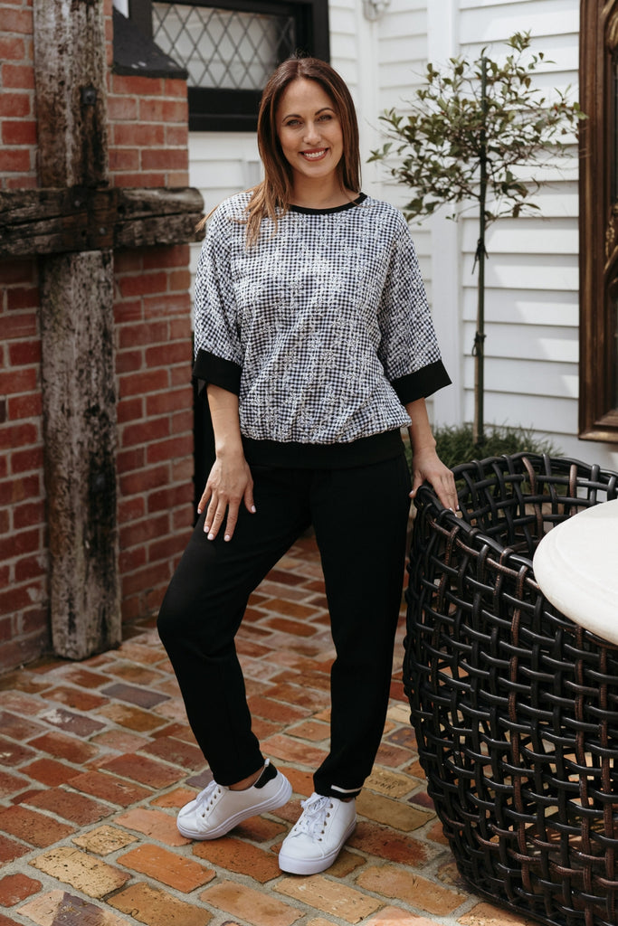 Seduce Florence Top Floral Check From BoxHill