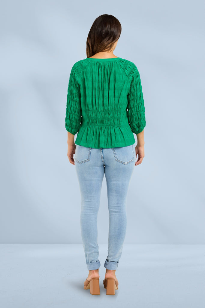 Seduce Grace Top Green From BoxHill