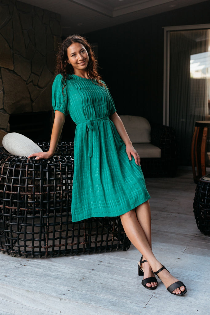 Seduce Joana Dress Green From BoxHill