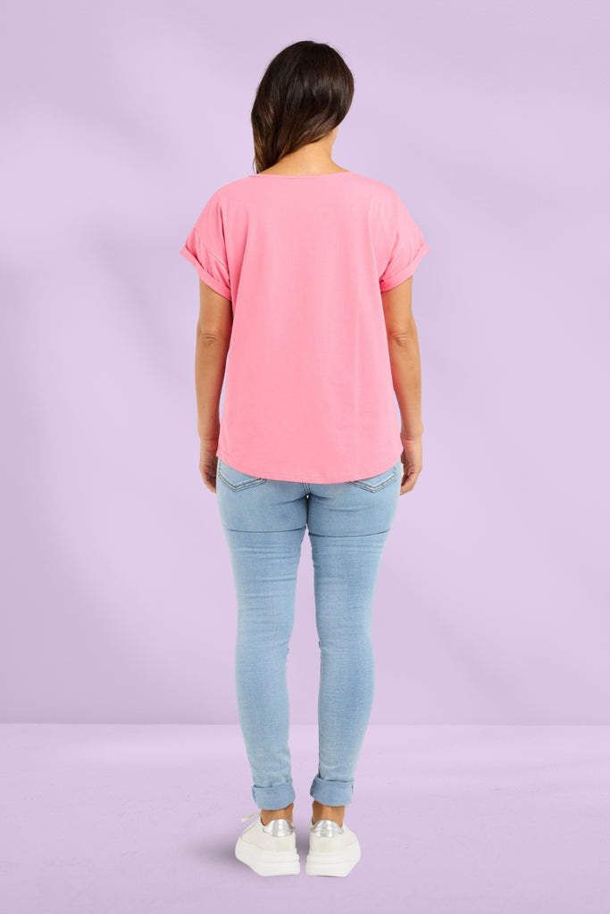 Seduce Lily Top Pink From BoxHill